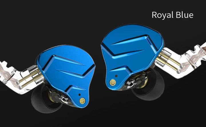 KZ ZSN PRO — Hybrid HiFi In-Ear Earphones (1BA+1DD)