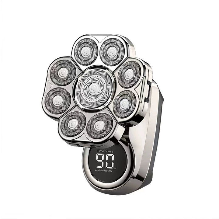 York Nine-Head Bald Shaver – Portable Smooth Head Groomer