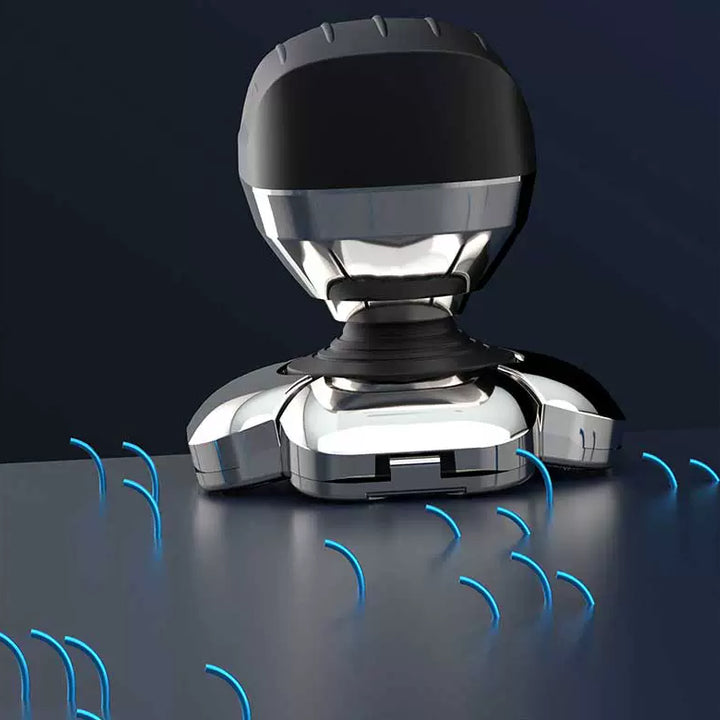 York Nine-Head Bald Shaver – Portable Smooth Head Groomer