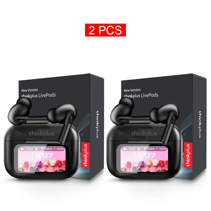 ThinkPlus TWS — Hi-Fi Wireless Earbuds with Touch Screen