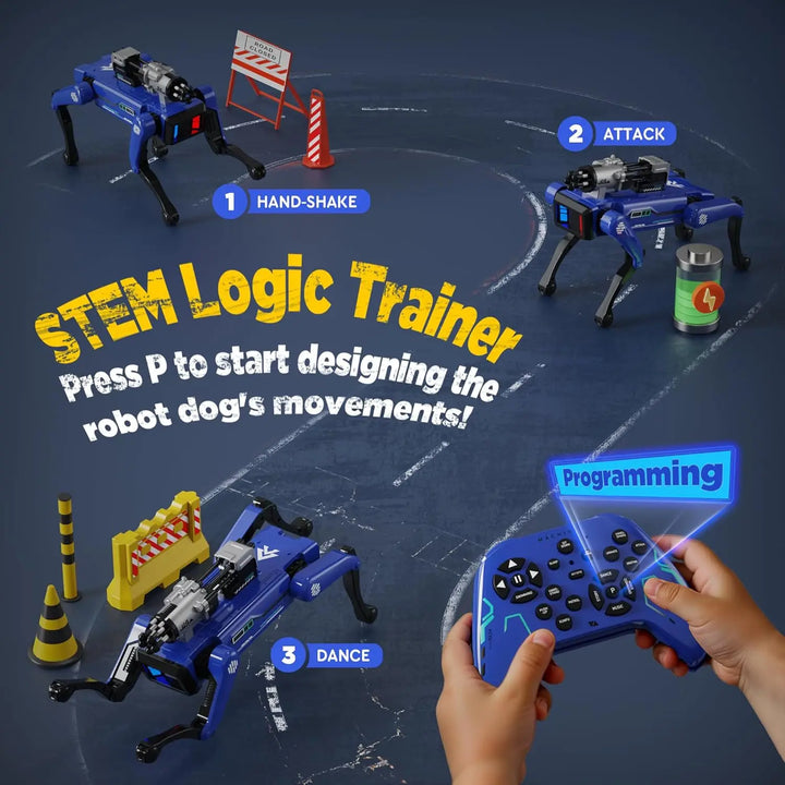 SmartPup — AI Robot Dog Toy with Voice & App Control