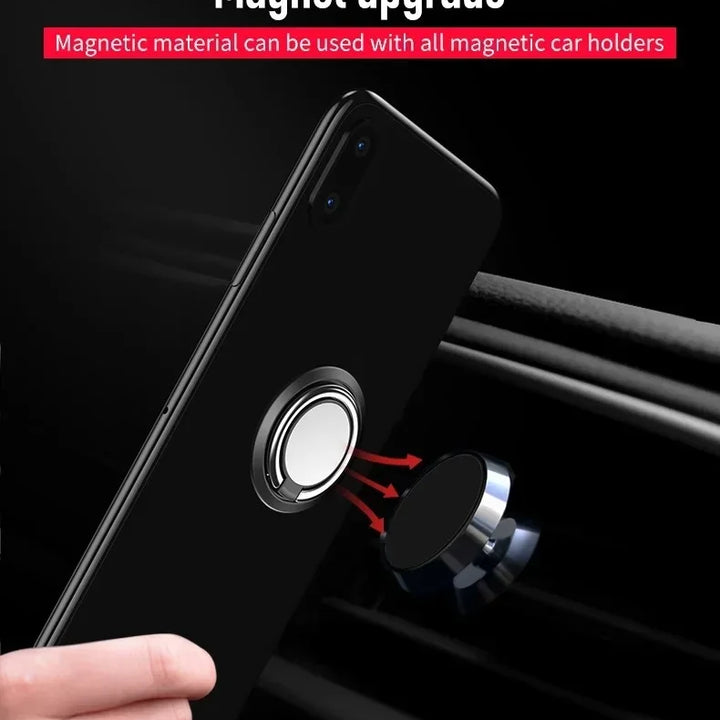 360° Finger Ring Holder – Secure Magnetic Grip for Any Phone