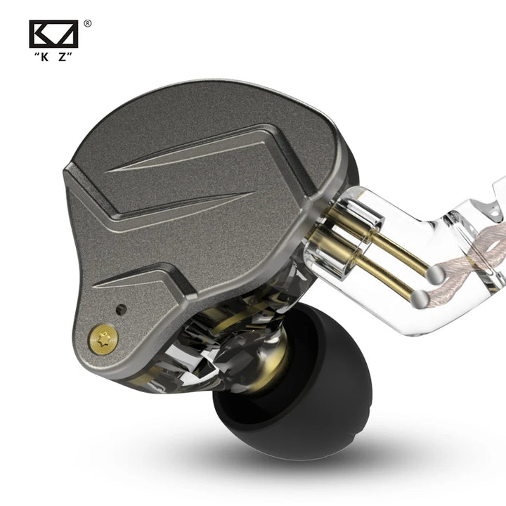 KZ ZSN PRO — Hybrid HiFi In-Ear Earphones (1BA+1DD)
