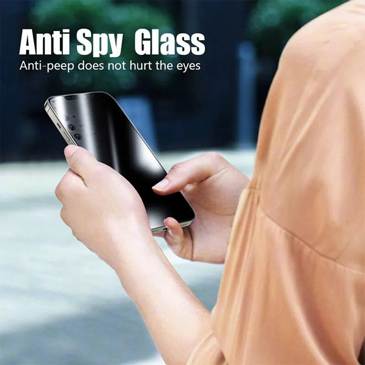 PrivacyShield Glass — 4PCS Anti-Spy Screen Protector for iPhone