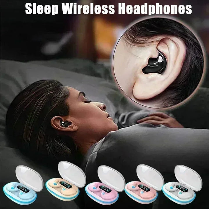X55 Sleeping Earbuds – Mini Wireless Comfort for Rest & Relaxation