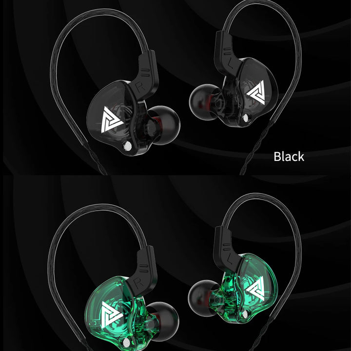 QKZ AK6 — HiFi In-Ear Earphones with Mic & Deep Bass