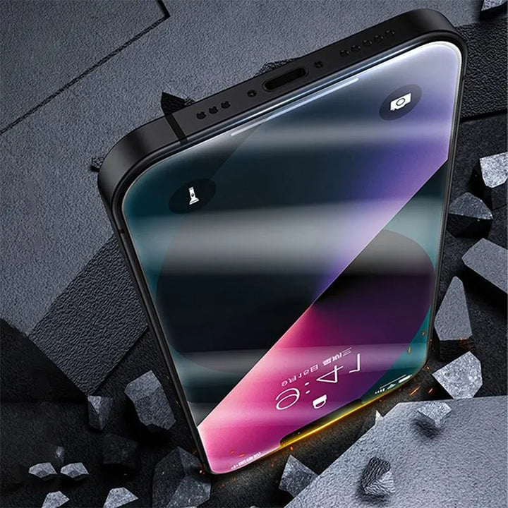 PrivacyShield Glass — 4PCS Anti-Spy Screen Protector for iPhone