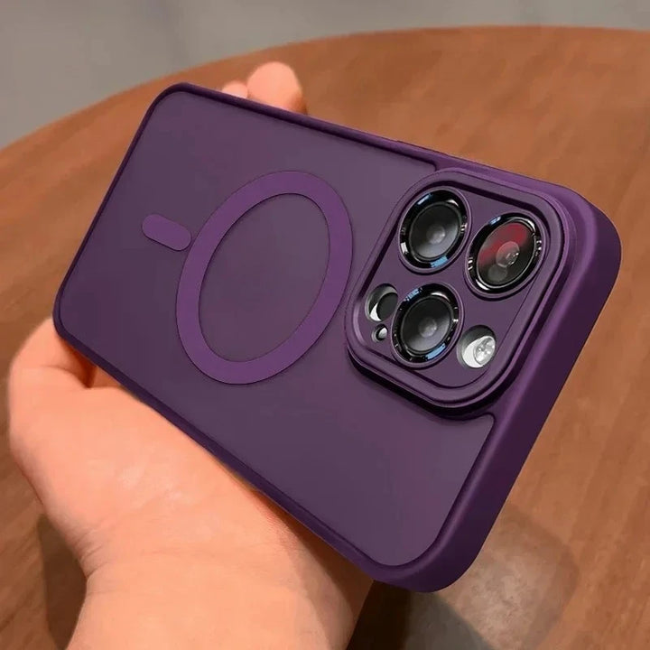 MagSafe Wireless Charging Case – iPhone 11–17 (Matte Finish)