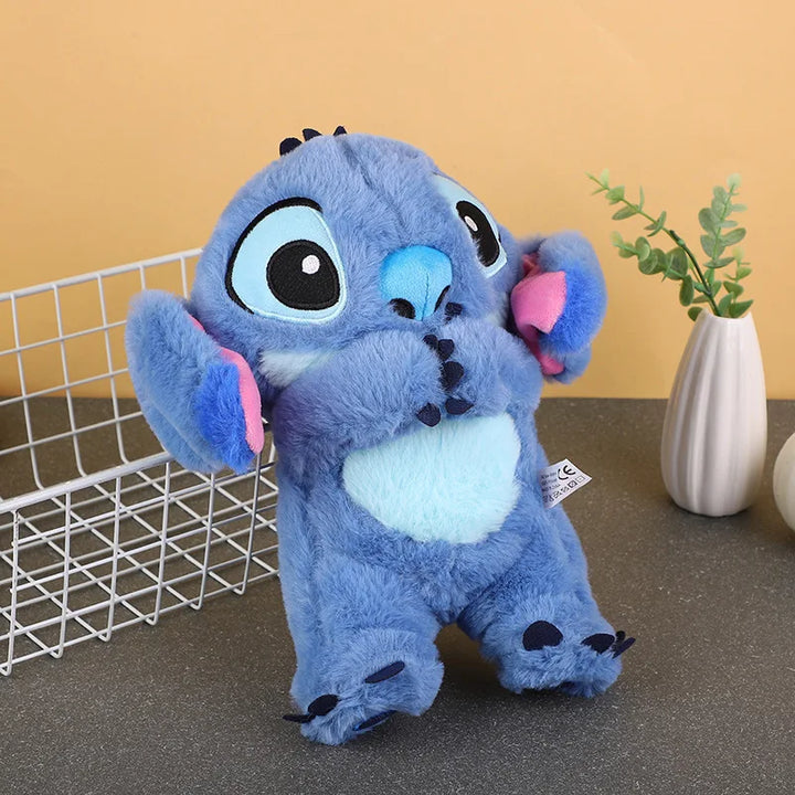 Stitch Plush – Soothing Musical Night Light for Kids (Pink, blue)