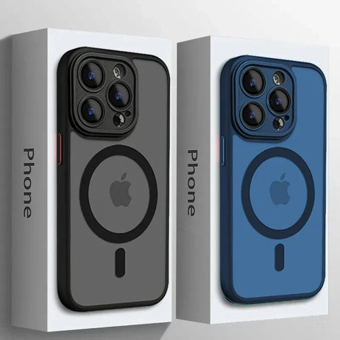 MagSafe Wireless Charging Case – iPhone 11–17 (Matte Finish)