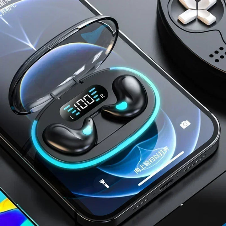 X55 Sleeping Earbuds – Mini Wireless Comfort for Rest & Relaxation
