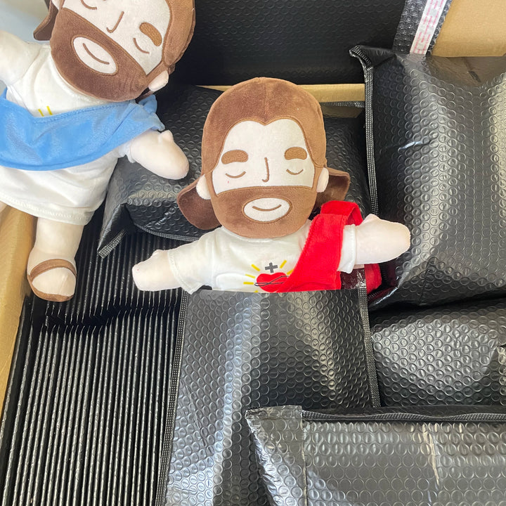 Jesus Breathing Plush – Soothing Musical Sleep Buddy with 4-Level Calm