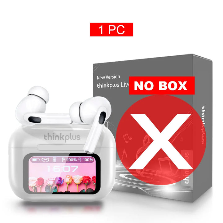ThinkPlus TWS — Hi-Fi Wireless Earbuds with Touch Screen