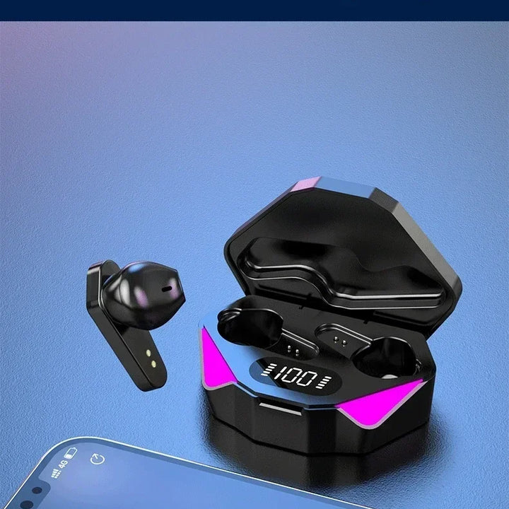 NEW AIR X15 Wireless Gaming Earbuds – Bluetooth Headphones with Mic (15ms Low Latency)