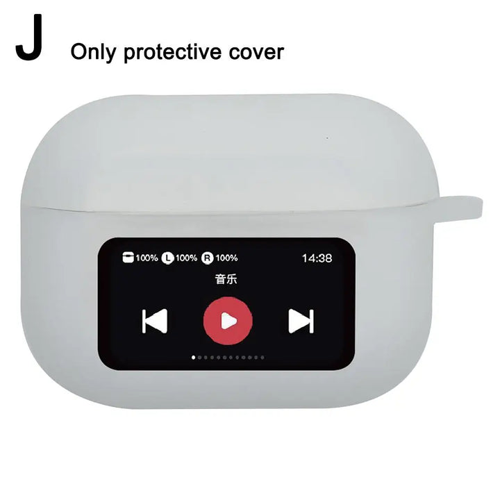 A9 Pro Transparent Silicone Case for AirPods — Shockproof, Anti-Fall & Dustproof Protective Cover