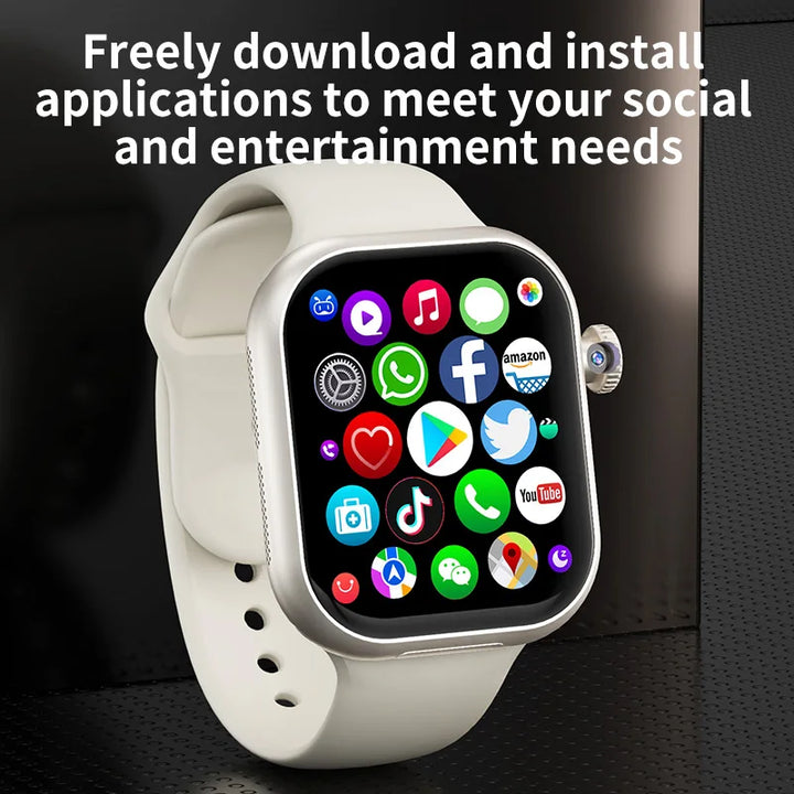 VP29 Premium Smartwatch – 5G Connectivity, 8MP Rotating Camera & AMOLED Screen