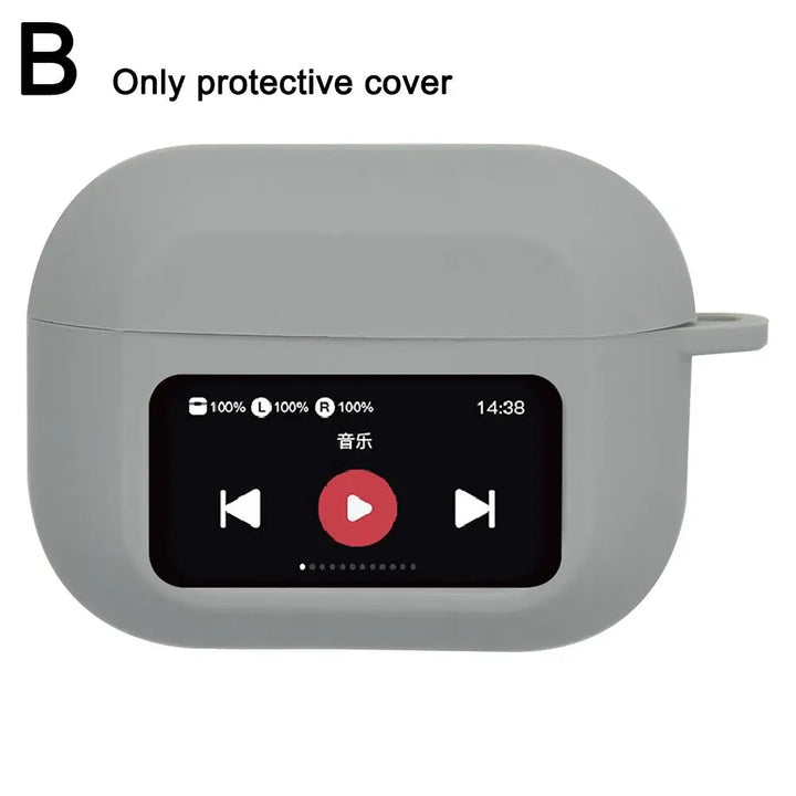 A9 Pro Transparent Silicone Case for AirPods — Shockproof, Anti-Fall & Dustproof Protective Cover