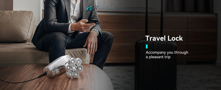 Kensen S18 Rechargeable Head Shaver – Smooth, Comfortable 5-in-1 Grooming