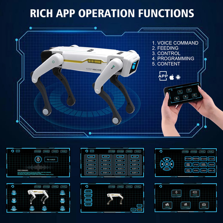 SmartPup — AI Robot Dog Toy with Voice & App Control