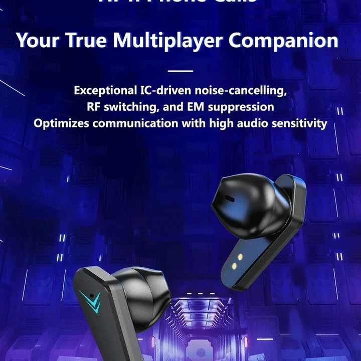 NEW AIR X15 Wireless Gaming Earbuds – Bluetooth Headphones with Mic (15ms Low Latency)