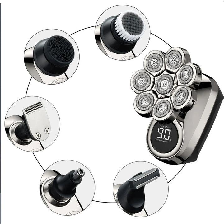 All-in-One Electric Groomer – Smooth Shave, Precision Trim & LED Display