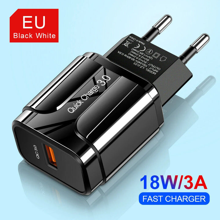 18W Fast Charger – Quick & Reliable Power for All Phones