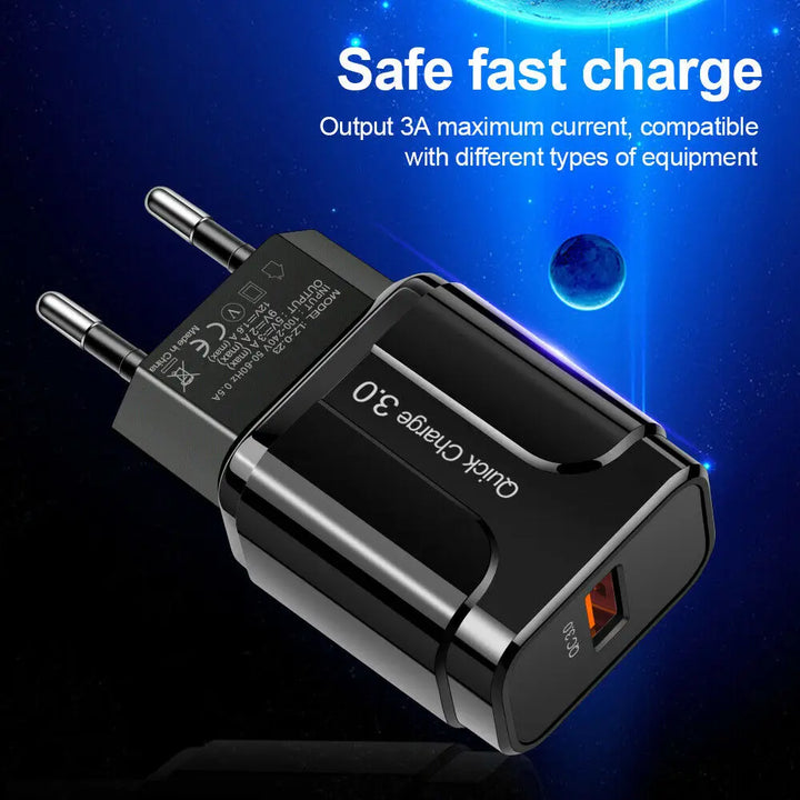 18W Fast Charger – Quick & Reliable Power for All Phones