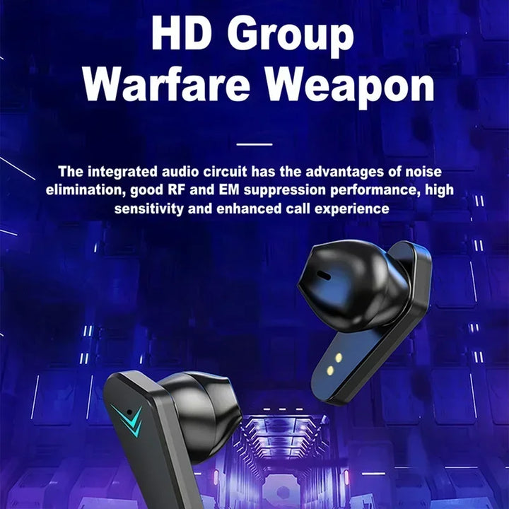 NEW AIR X15 Wireless Gaming Earbuds – Bluetooth Headphones with Mic (15ms Low Latency)