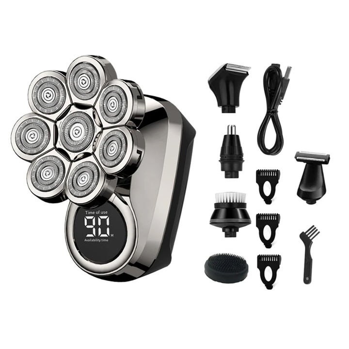 All-in-One Electric Groomer – Smooth Shave, Precision Trim & LED Display