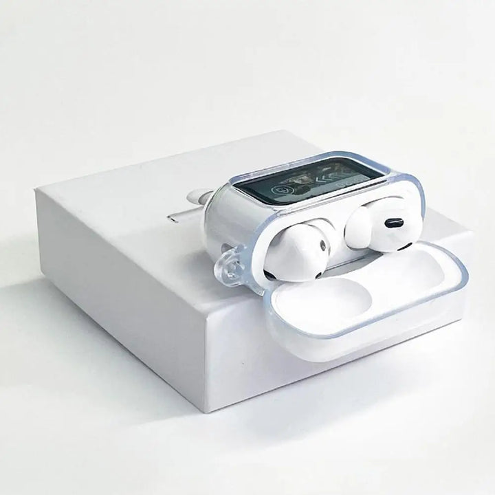 A9 Pro Transparent Silicone Case for AirPods — Shockproof, Anti-Fall & Dustproof Protective Cover