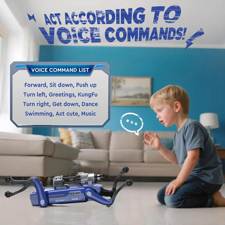 SmartPup — AI Robot Dog Toy with Voice & App Control
