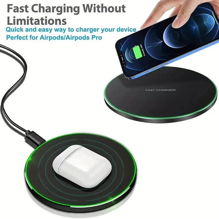 30W Wireless Charger – Fast & Easy Charging for Any Phone