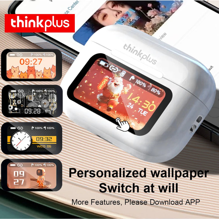 Thinkplus Bluetooth Earbuds – Crystal Sound, Zero Noise