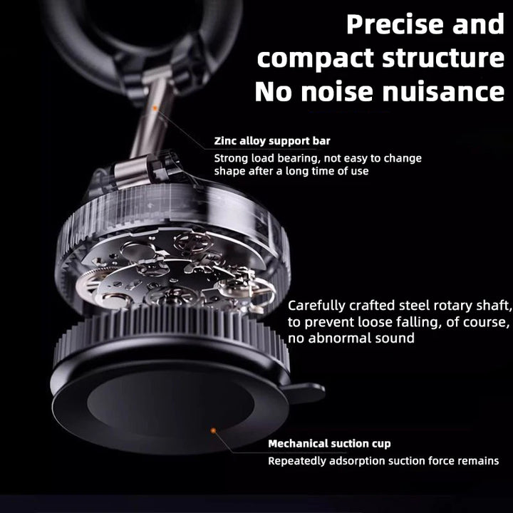 Magnetic Phone Holder – Flexible Rotation for Car & Home