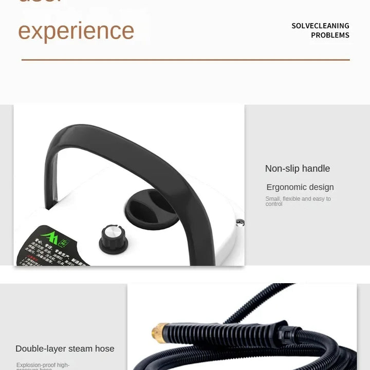 High Temperature Steam Cleaning Machine 2025 — Multi-Function Home Disinfection & Air Conditioner Cleaner